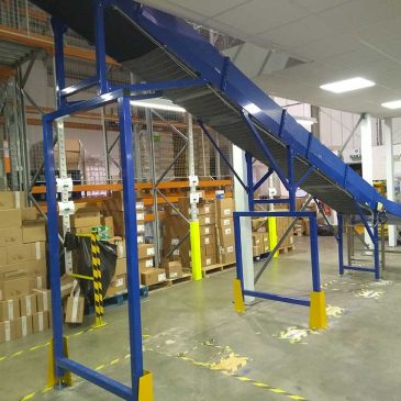 mezzanine belt conveyor