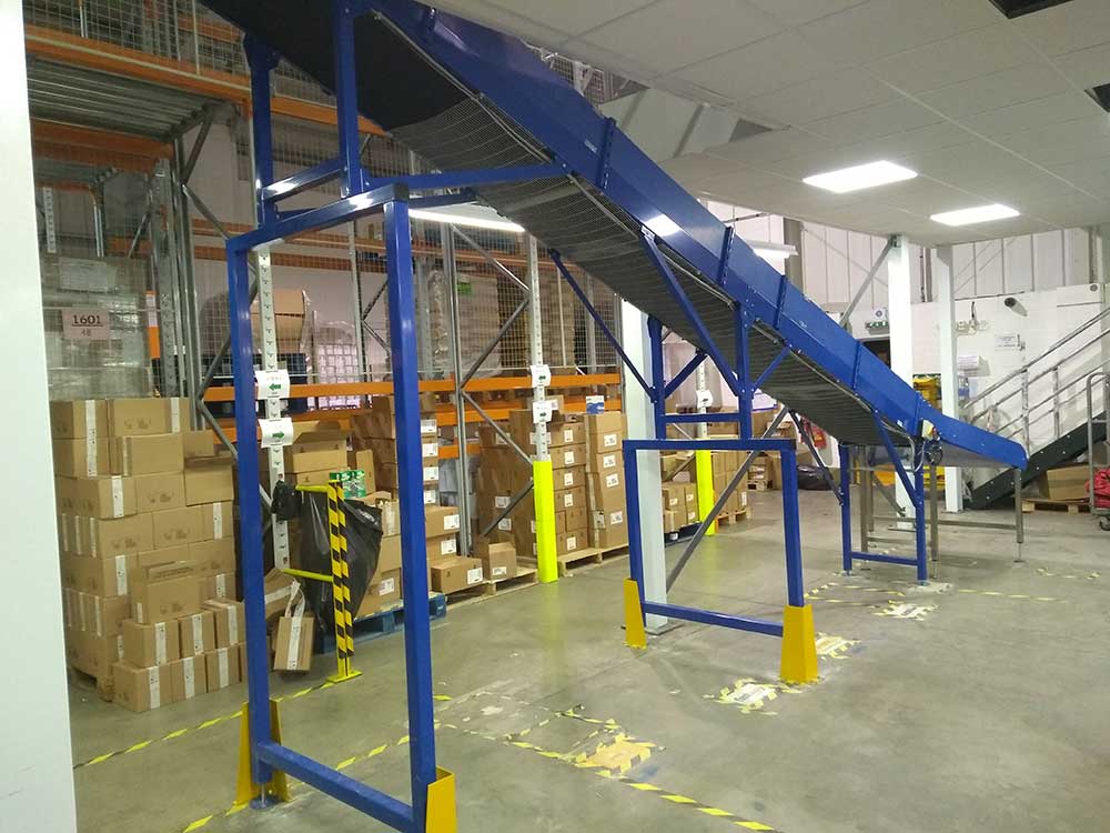 mezzanine belt conveyor mezzanine belt conveyor