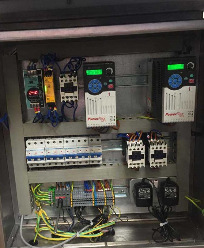 conveyor control panel