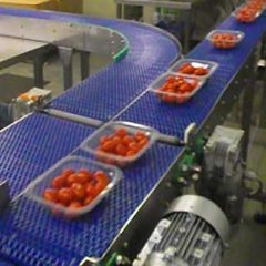 Modular Belt Converger Conveyor material handling and assembly lines