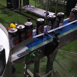 Modular conveyor for brewery