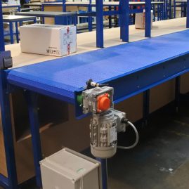 Package modular belt conveyor
