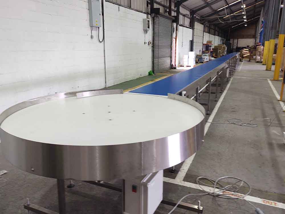 Stainless steel rotary table