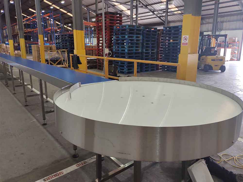 Stainless steel rotary table