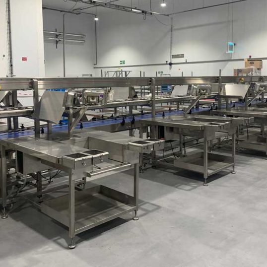 Three Tier Conveyor System - Case Study SPG Conveyor Systems