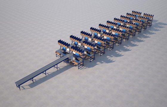 packing conveyor system plan