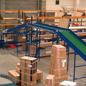 belt conveyor system bridge