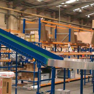 belt conveyor system bridge