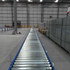 driven roller conveyor system installation