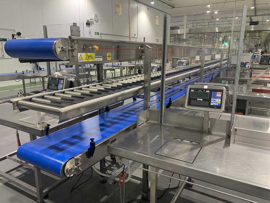 conveyor systems three tiered belt conveyors and roller conveyors