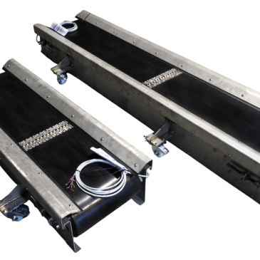 Heavy duty belt conveyor