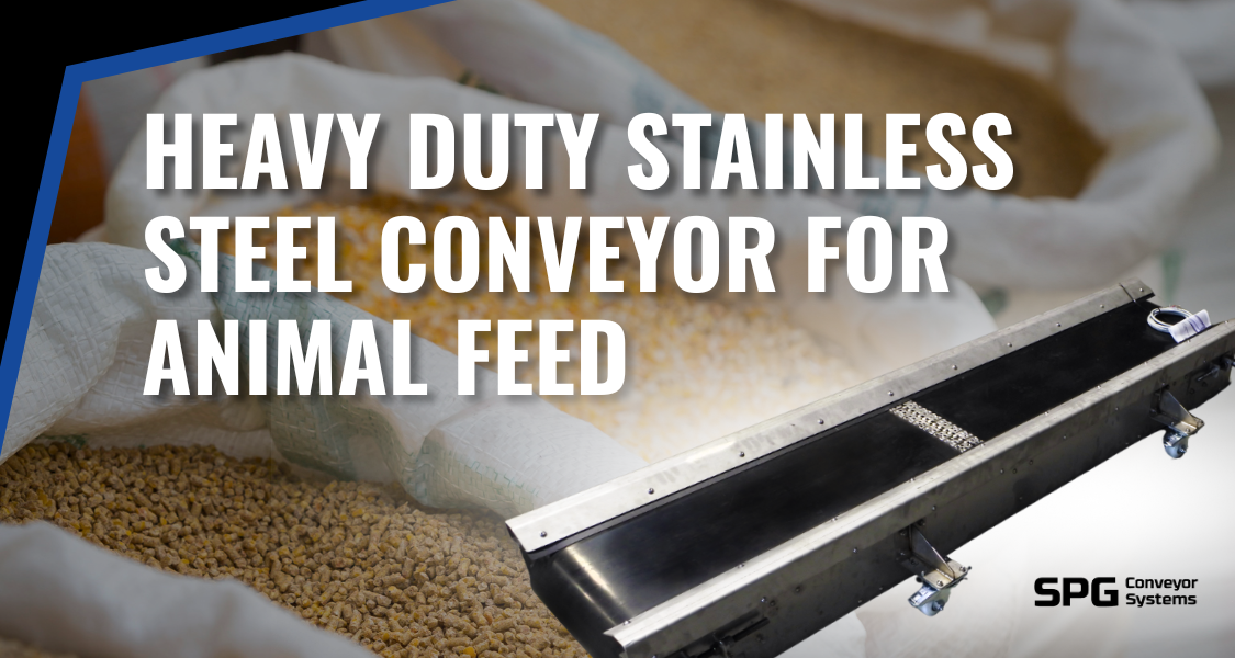heavy duty stainless steel conveyor