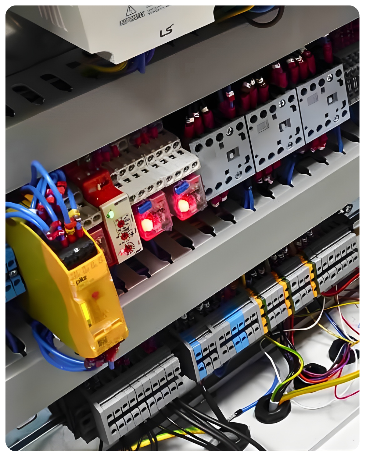 conveyor control panel